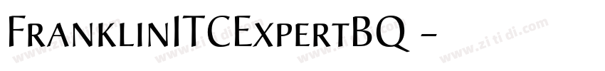 FranklinITCExpertBQ 字体转换